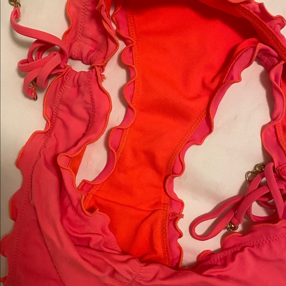 Abercrombie & Fitch Vibrant Pink Bikini Set - Picture 7 of 7